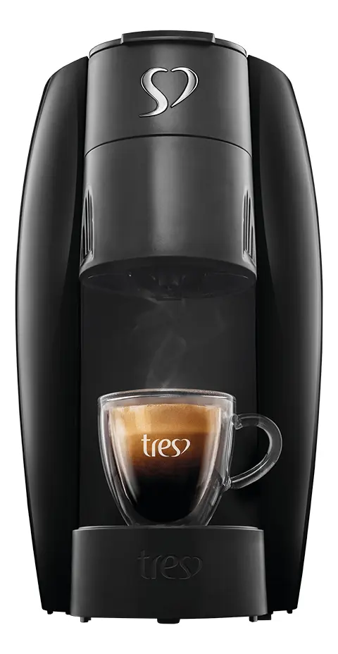 Cafeteira Espresso Lov Preta v - Tres 3 Corações Preto